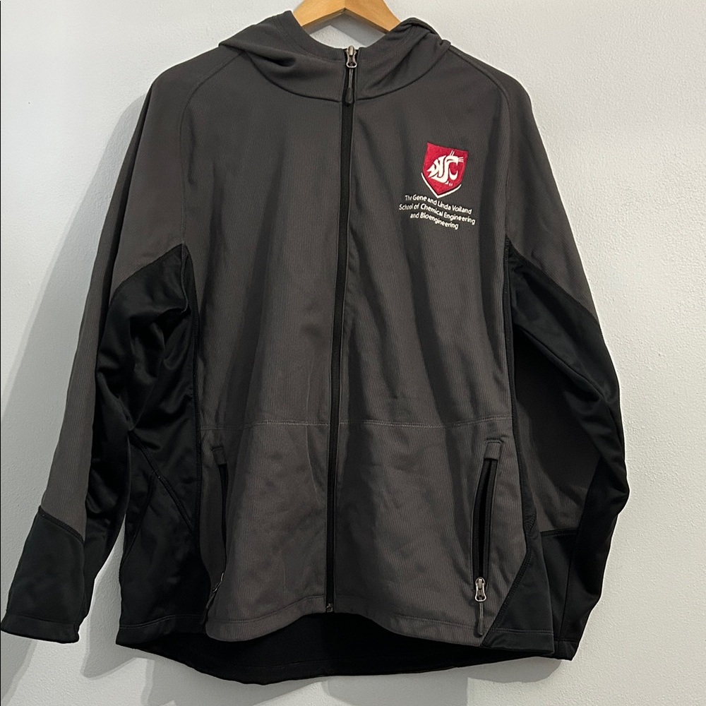 Port Authority Dark Gray and Black Jacket
